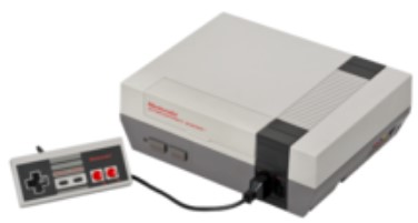 Foto de una Nintendo Entertainment System (NES)